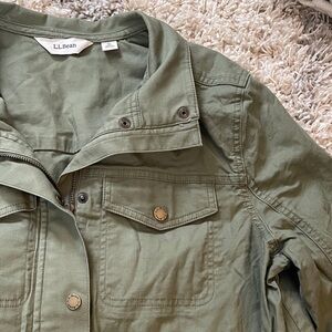 L.L. Bean Sage Green Utility Jacket size XL